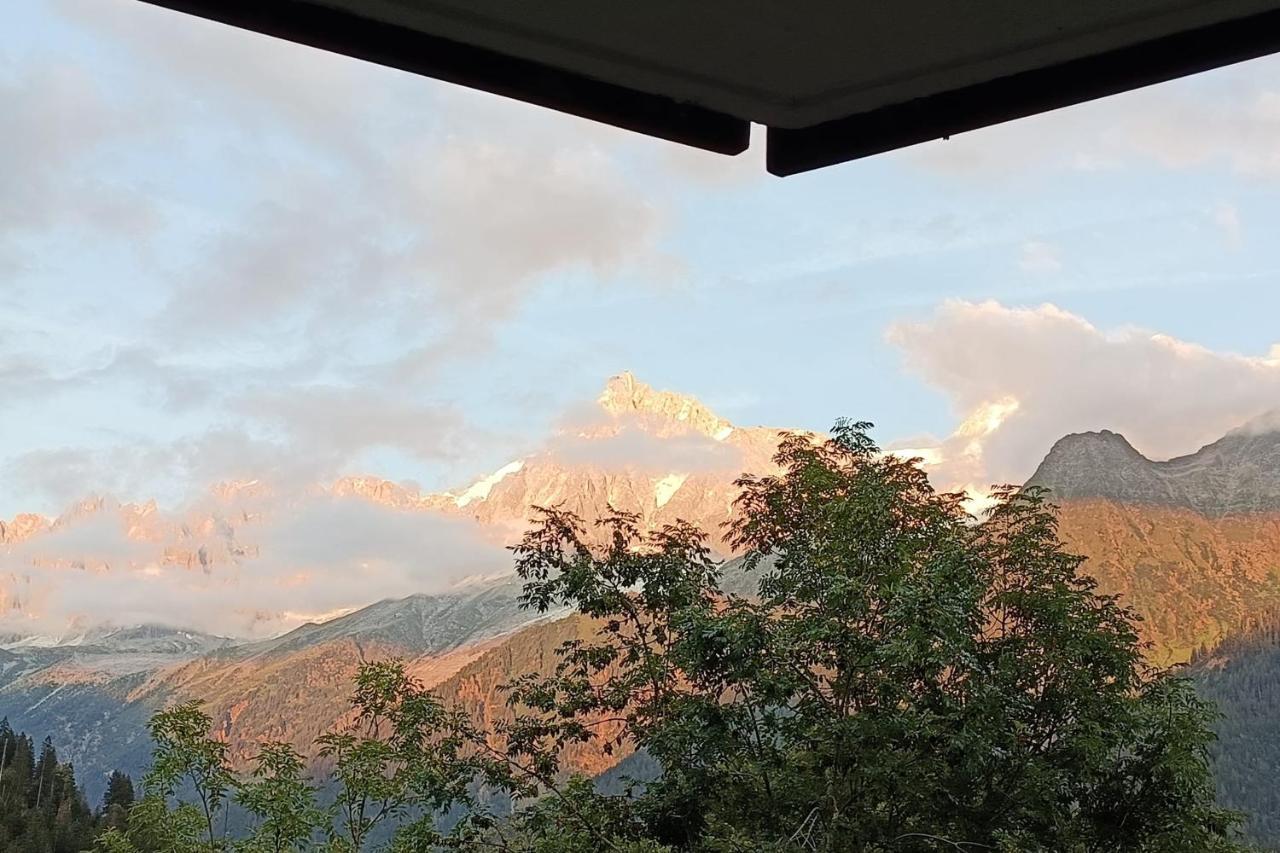 Rare Pearl With Incredible Views Apartment Les Houches Exterior photo