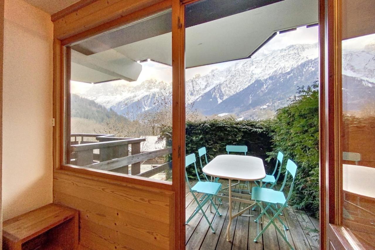 Rare Pearl With Incredible Views Apartment Les Houches Exterior photo